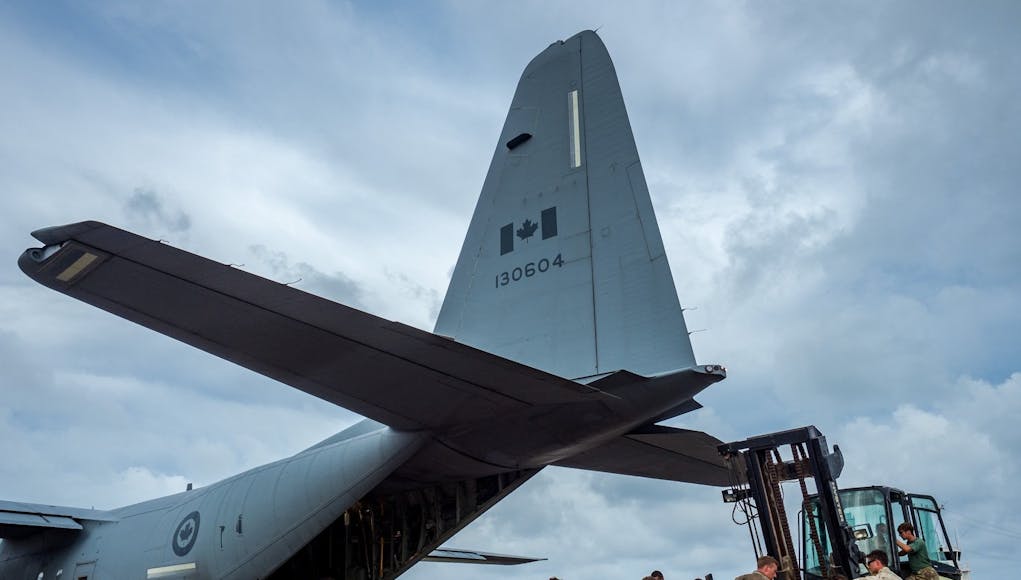 Canadian Armed Forces supporting DfID