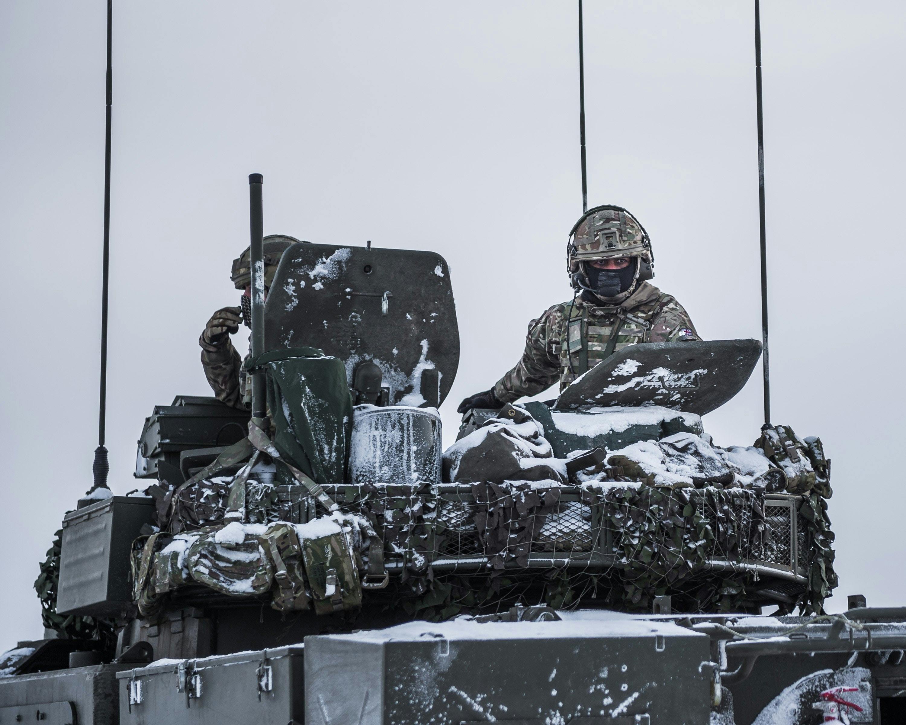 The British Army supporting NATOs Enhanced Forward Presence (eFP)