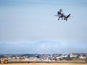 F-35 visits RAF Valley for the first time