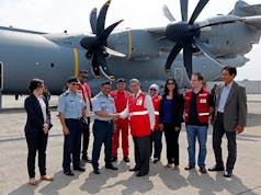 A400M delivers first humanitarian cargo with Royal Malaysian Airforce