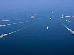 Royal Navy task force in major Middle East exercise