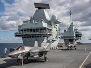 First British F-35 jets land on HMS Queen Elizabeth