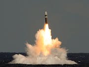 Britain to test fire Trident nuclear missile