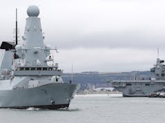 HMS Diamond sails for the Gulf for nine month operational deployment