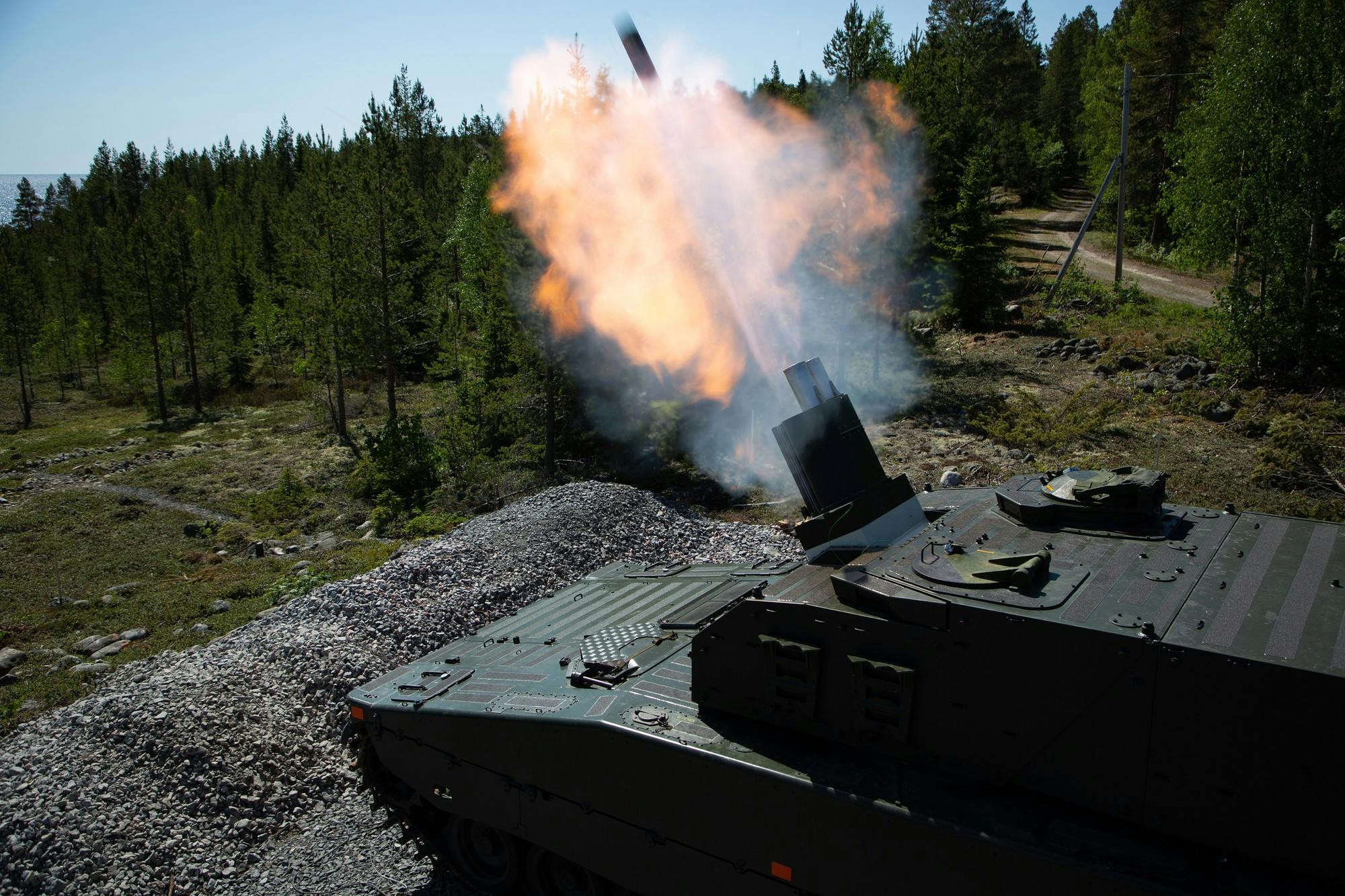 Bae Delivers New Cv90 Mortar Variant Mjölner To Sweden