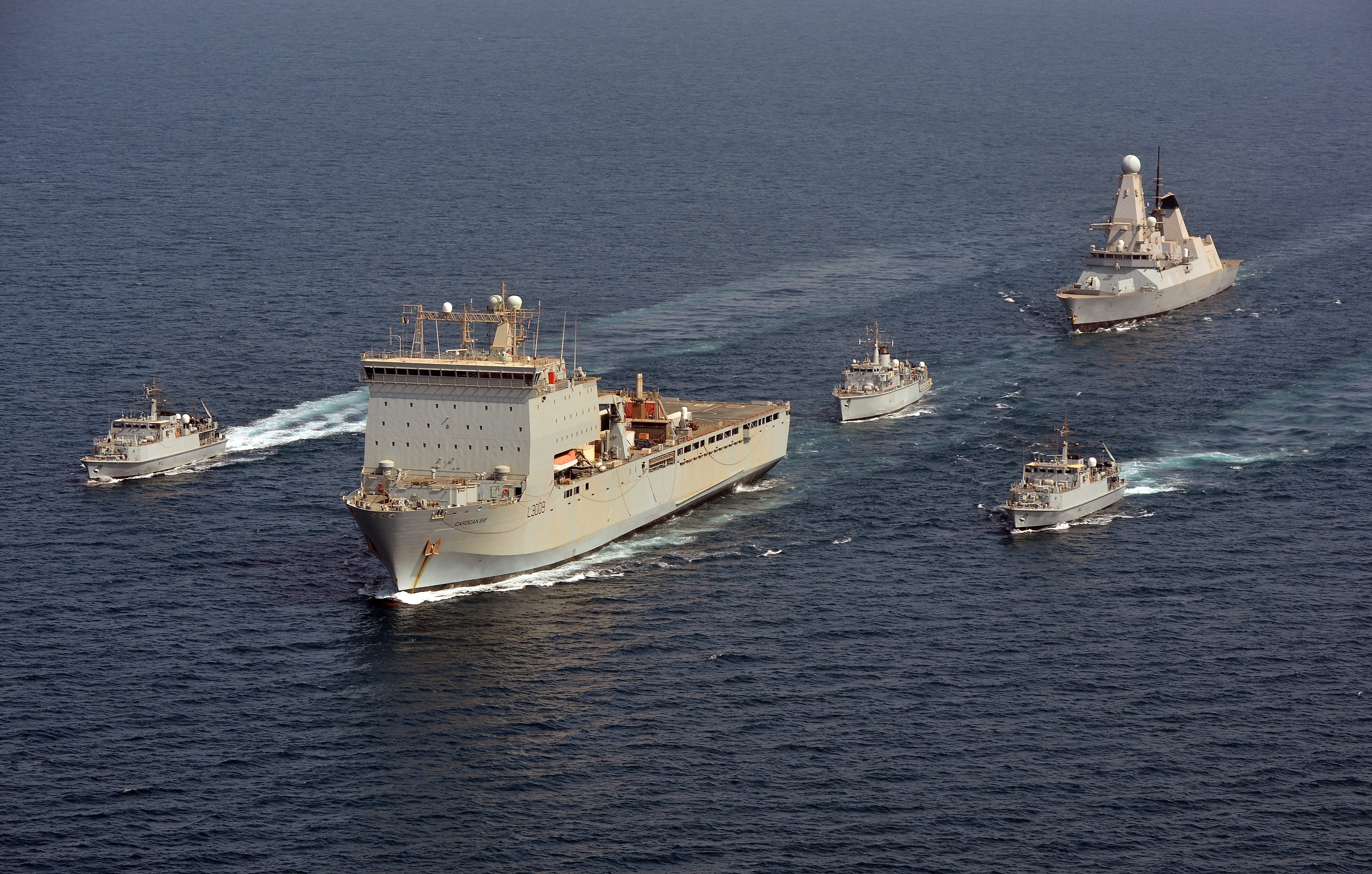 RFA Cardigan Bay returning after four year deployment