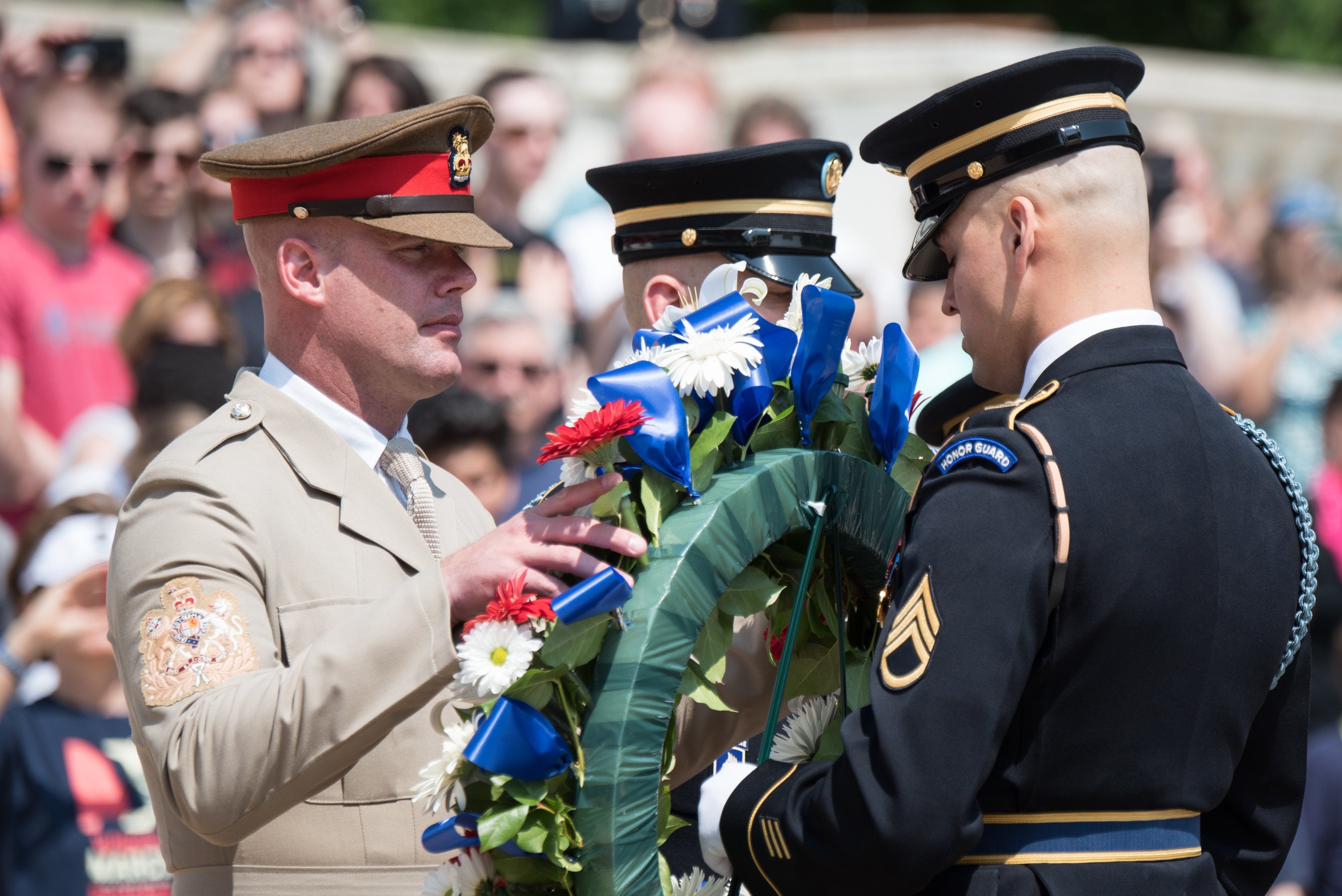 American And British Senior Enlisted Leaders Showcase 'unity And ...