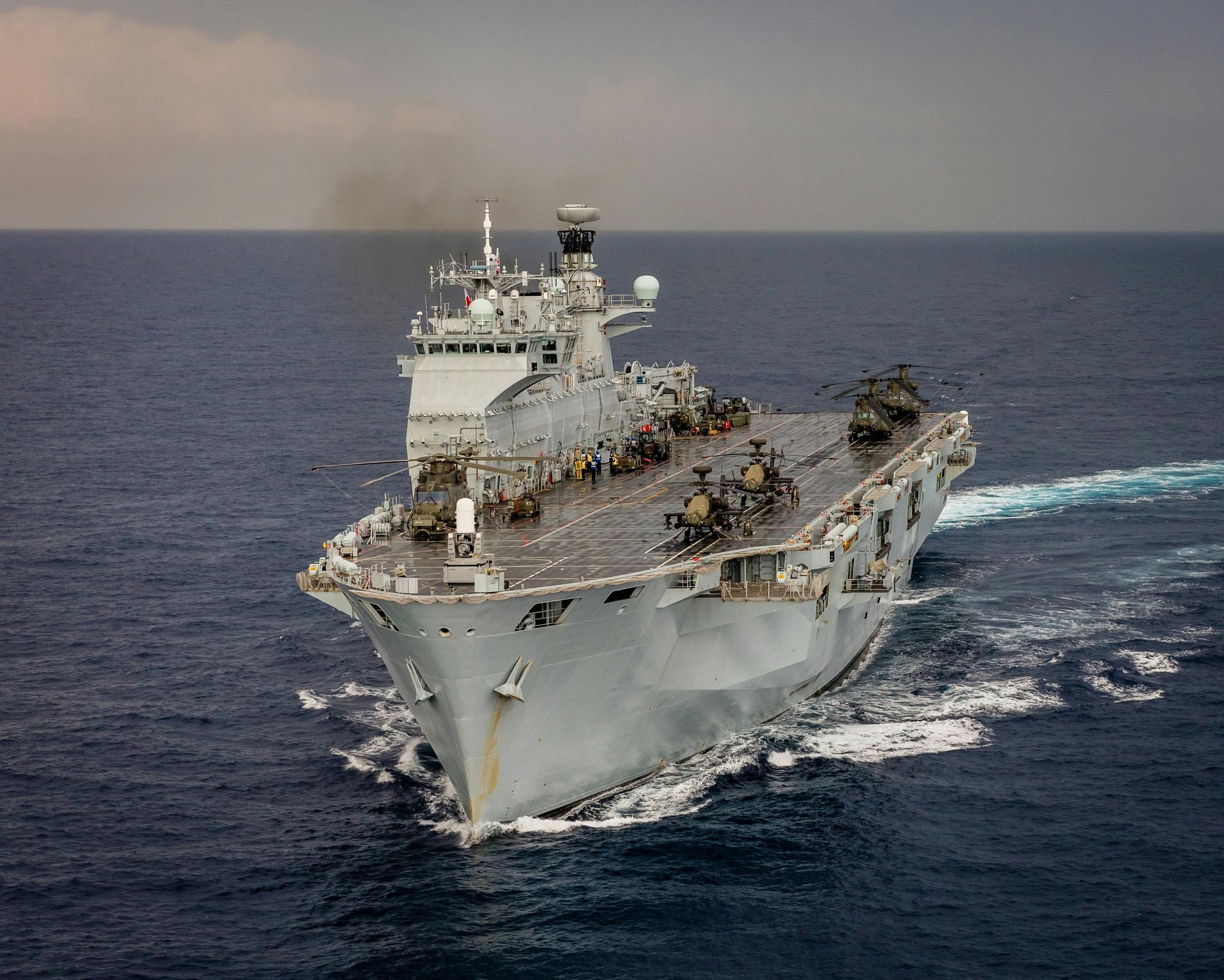 Sailors and Royal Marines have been in action on land, in the air and at sea, during a joint exercise with Albania.