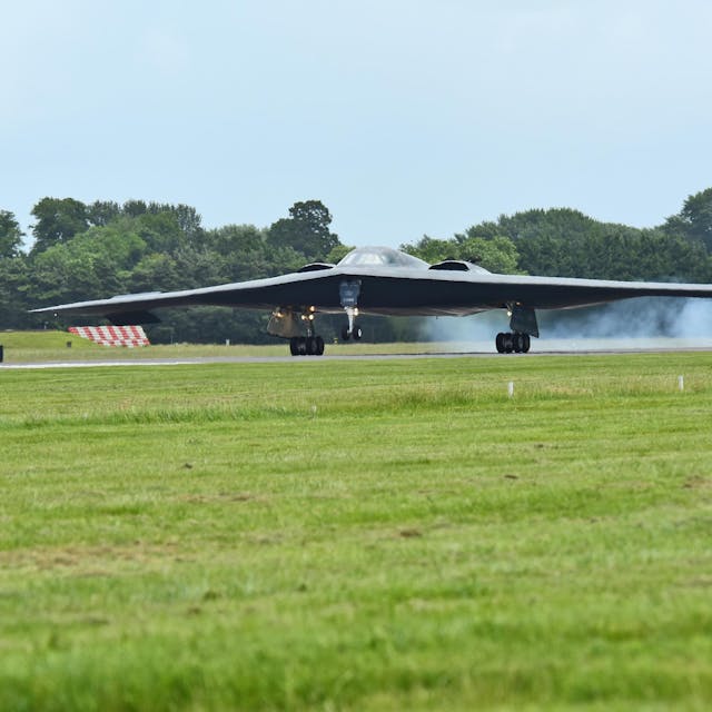B-2 Spirit Stealth Bombers arrive in UK