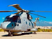 Merlin helicopters chase submarines in the Mediterranean