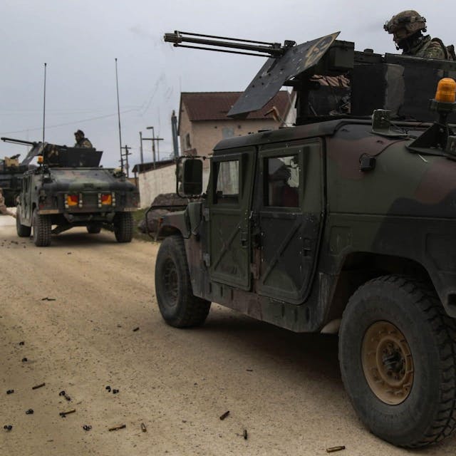 American conventional and special forces prepare for European combat operations