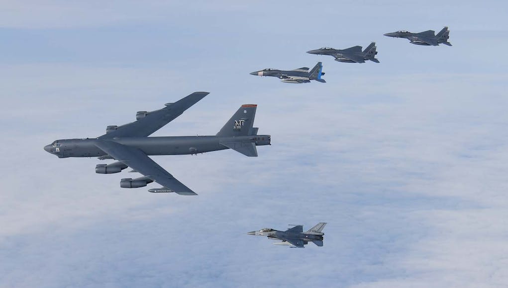 Bombers, Marine F-35s join Point Blank 20-4 exercise