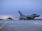 Typhoon jets to deploy to the Arctic for secret escort mission