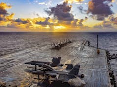 American Carrier Strike Group enters South China Sea