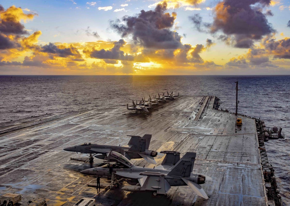American Carrier Strike Group enters South China Sea