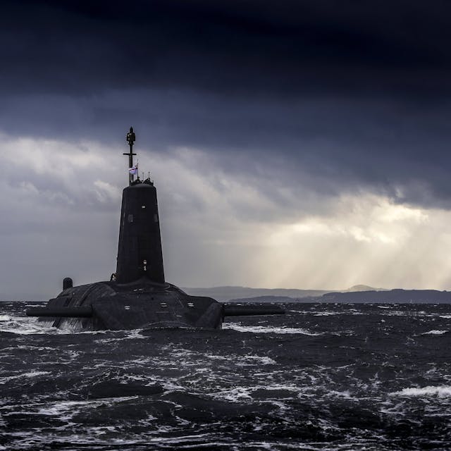 Why are nuclear submarines based on the Clyde?