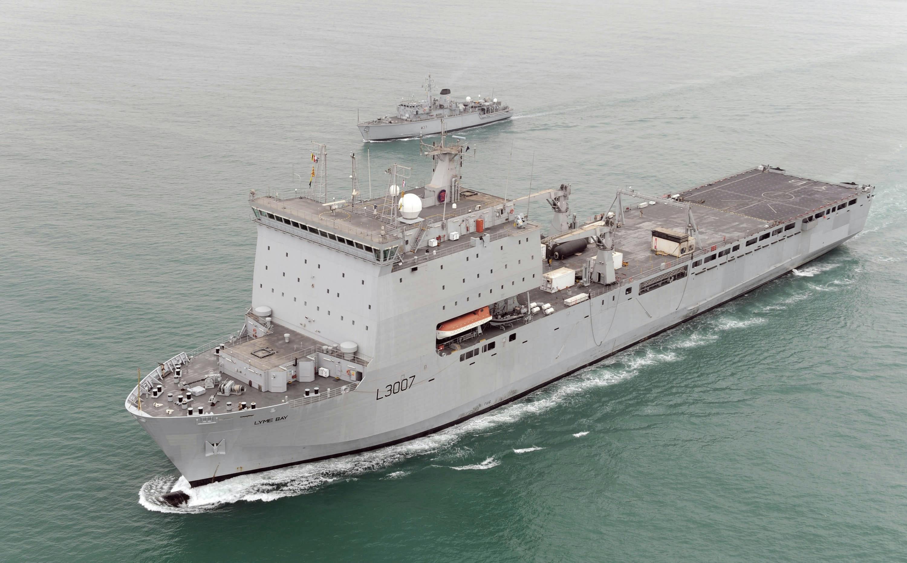 Two RFA vessels playing crucial roles in Australian exercise