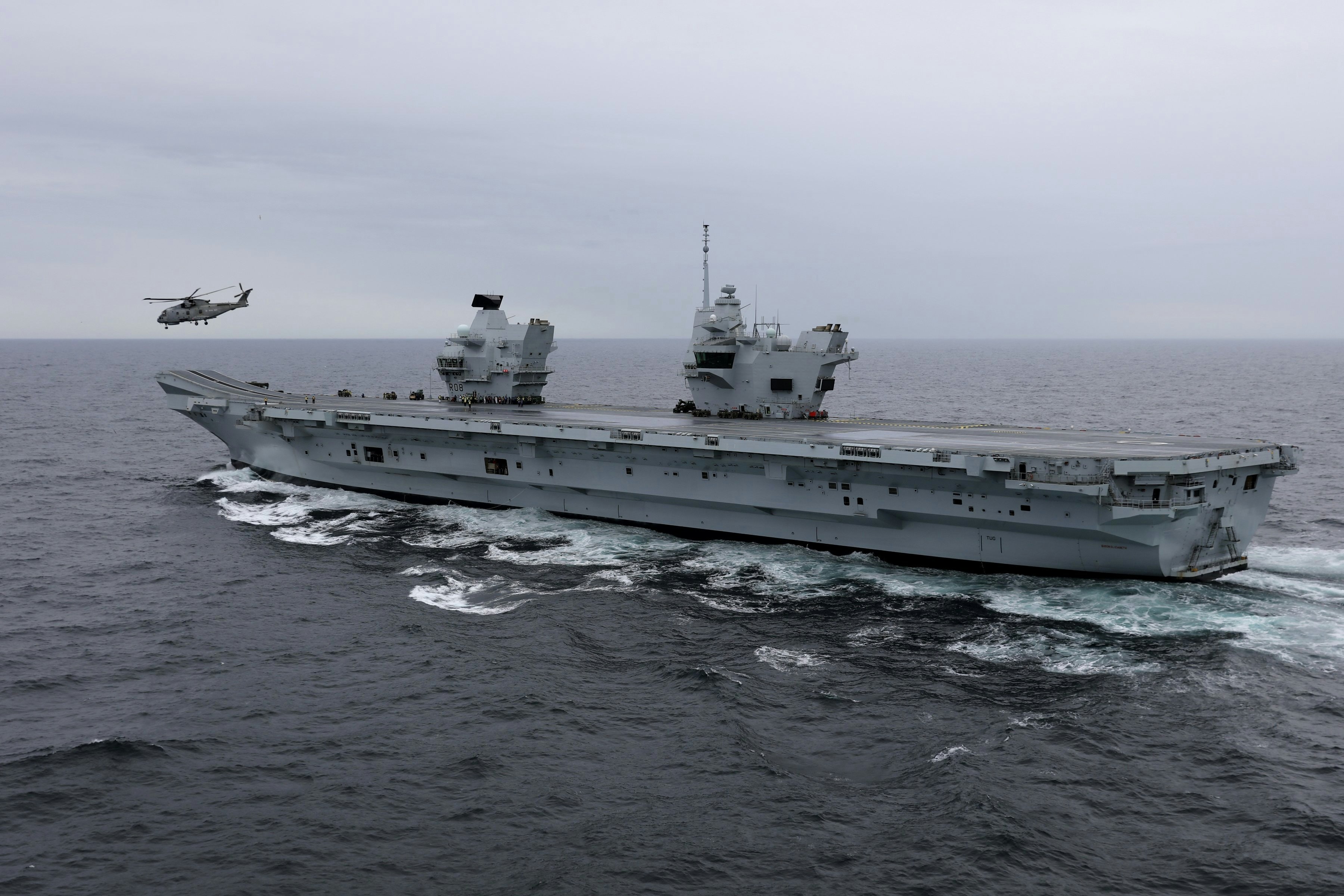 Why are the Queen Elizabeth class carriers so big?