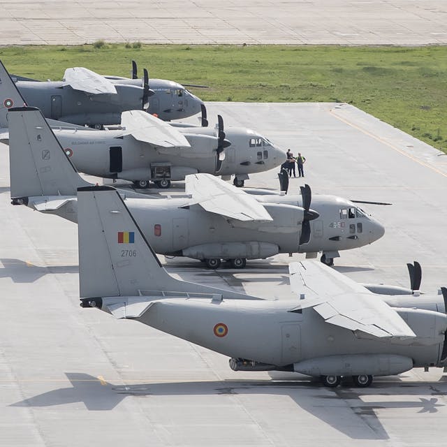 C-27J Spartan operators meet in Romania