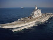 India without aircraft carrier for eight months