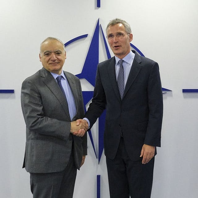 NATO Secretary General calls for end to fighting in Libya