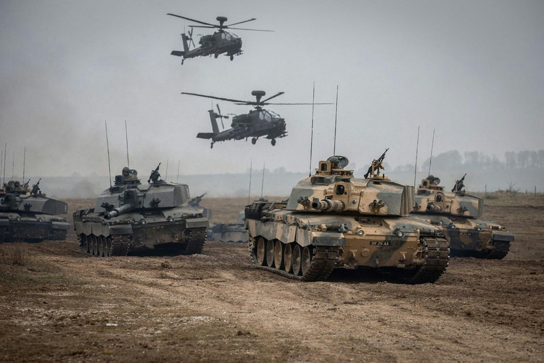 Britain deploys troops and tanks to Europe to ‘deter Russia’