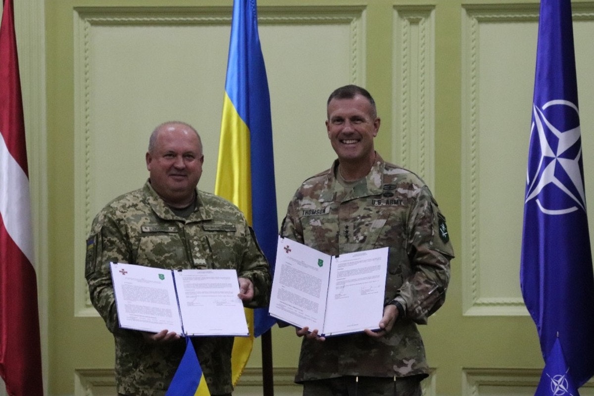 NATO signs letter of cooperation with Ukraine Land Forces Command