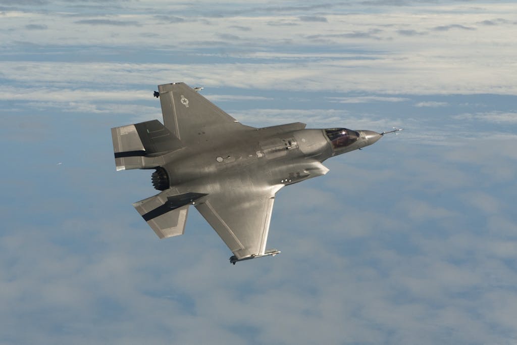 F-35B with AIM-9X Sidewinders.