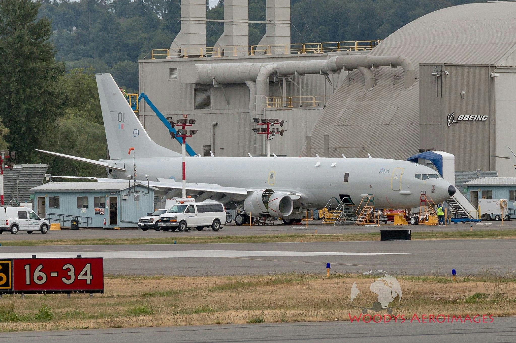 First Look At A Painted British P 8 Poseidon Maritime Patrol