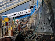 Crew moves back on board frigate HMS Lancaster