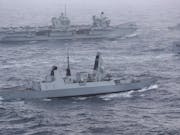 A breakdown of British forces deploying in Europe