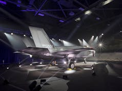 Roll out of first South Korean F-35