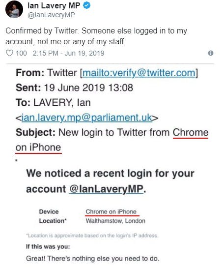 Mp Twitter Account Hacking Claims Do Not Add Up