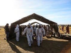 Clean-up work underway in Salisbury