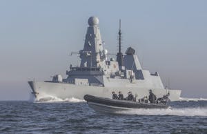 UK denies Russian ships fired warning shots at British ship