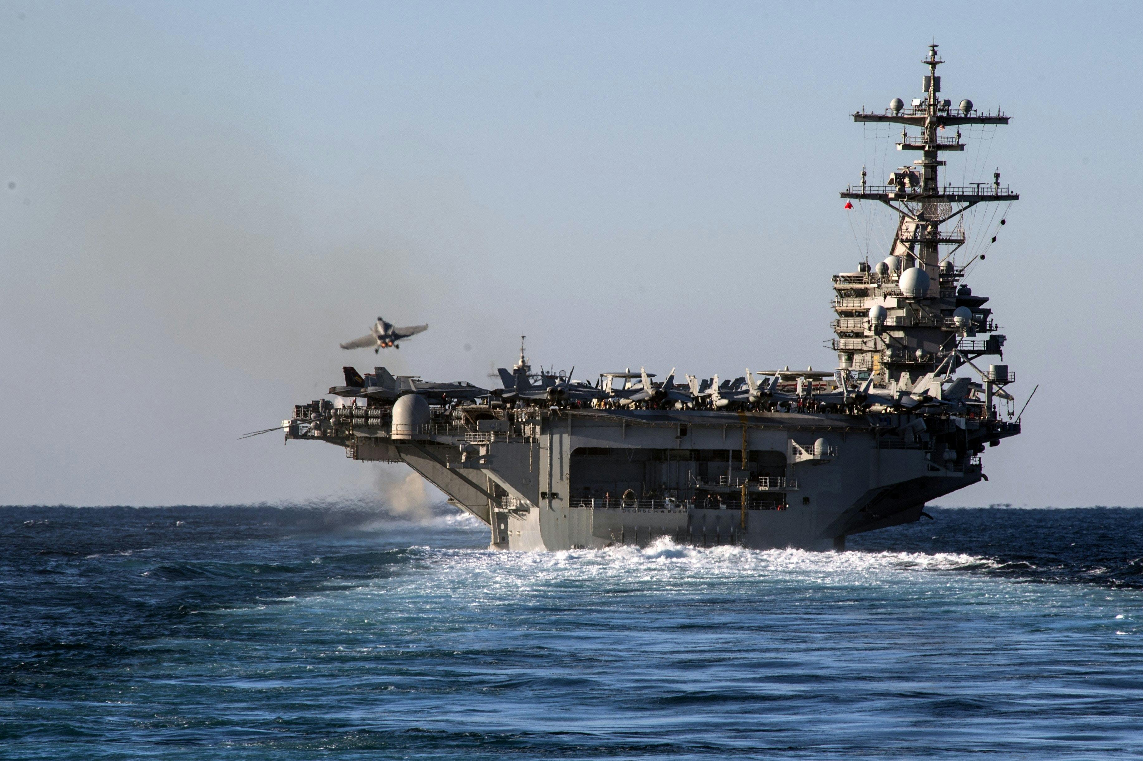 U.S. Navy suspends search for USS Nimitz sailor near Guam