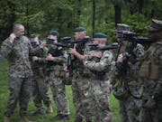 British Army and US Marines work together on Exercise Red Dagger