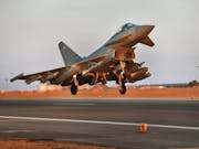 Reaper takes out RPG team while Tornado and Typhoon jets strike snipers