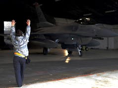 US Air Force F-16 jets ready to take over Icelandic Air Policing mission